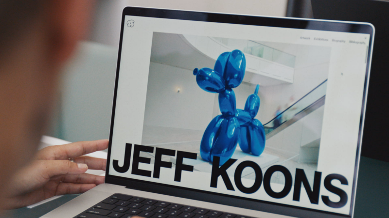 Jeff Koons Squarespace Collaboration 40 Years Of Art FAD Magazine