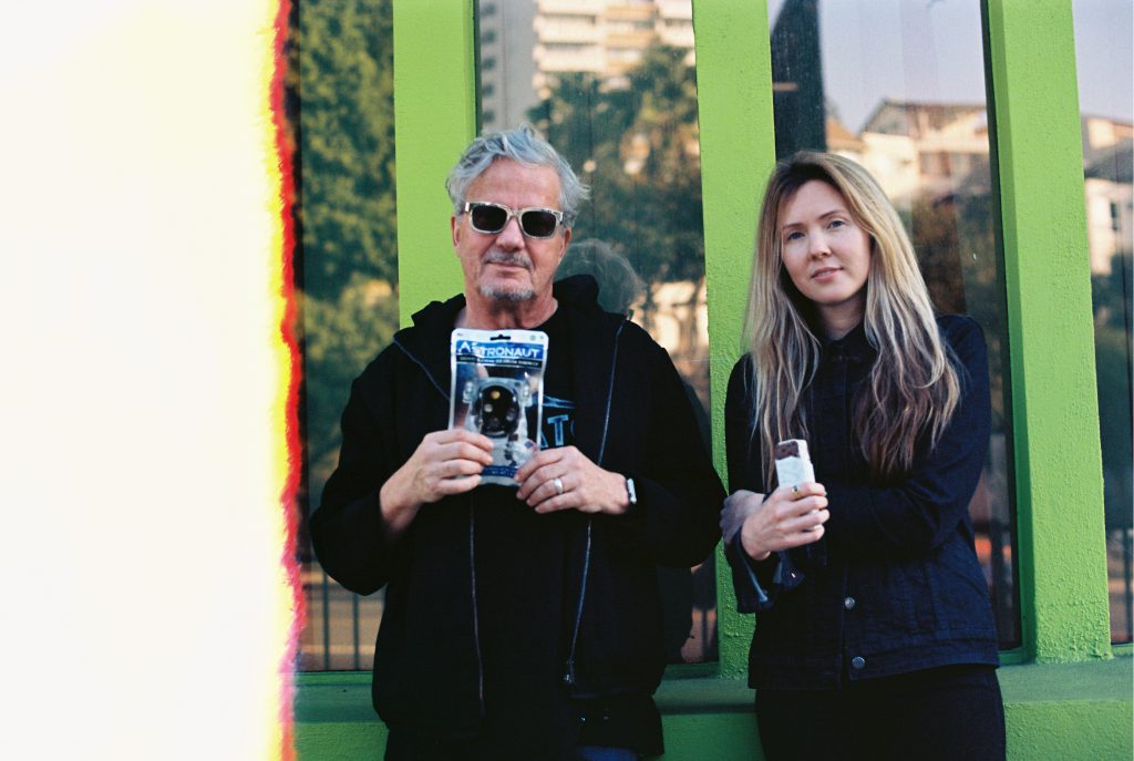 Beatie Wolfe and Mark Mothersbaugh at Mutato by Ross Harris FAD magazine