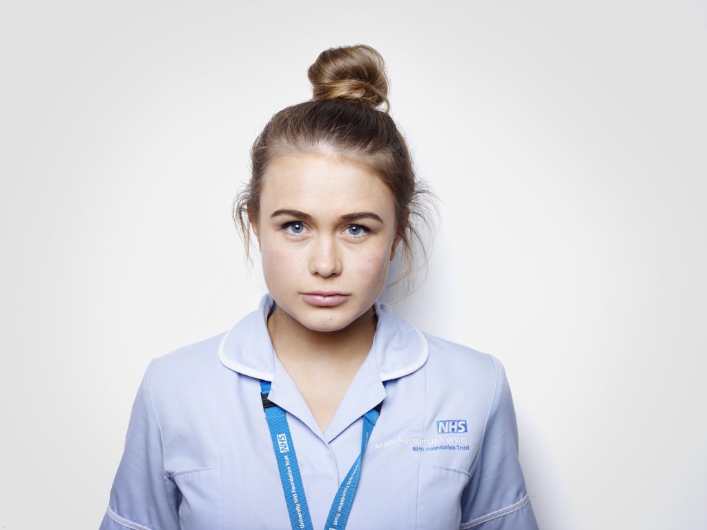 Emma Kelly, Critical Care Nurse, Manchester University NHS Foundation Trust RANKIN FAD MAGAZINE