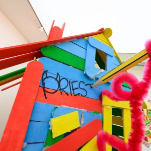 PRIEST opens new solo exhibition PAPER CUT at Saatchi Gallery. PAPER CUT exhibition by PRIEST