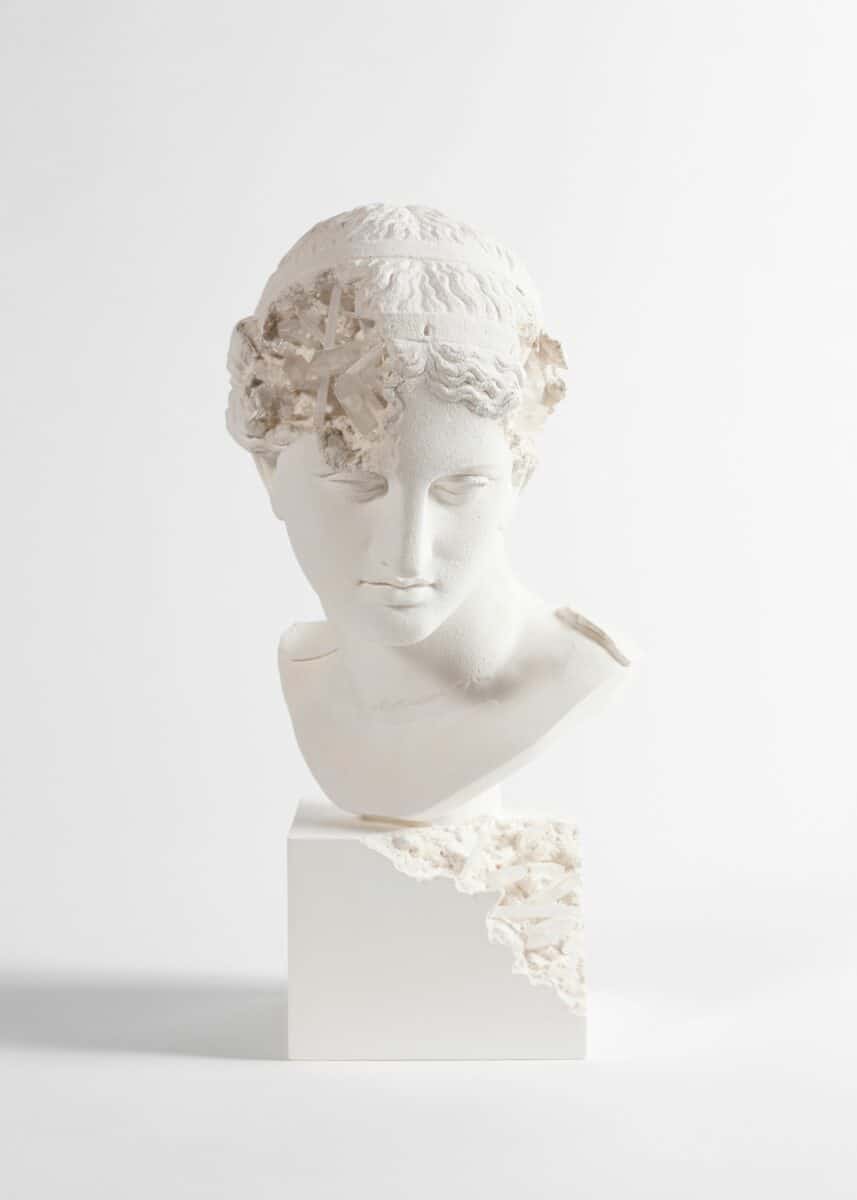 Daniel ARSHAM Quartz Eroded Bust of Venus of Arles, 2020Quartz, selenite, hydrostone22 13/16 x 10 13/16 x 13 9/16 inch