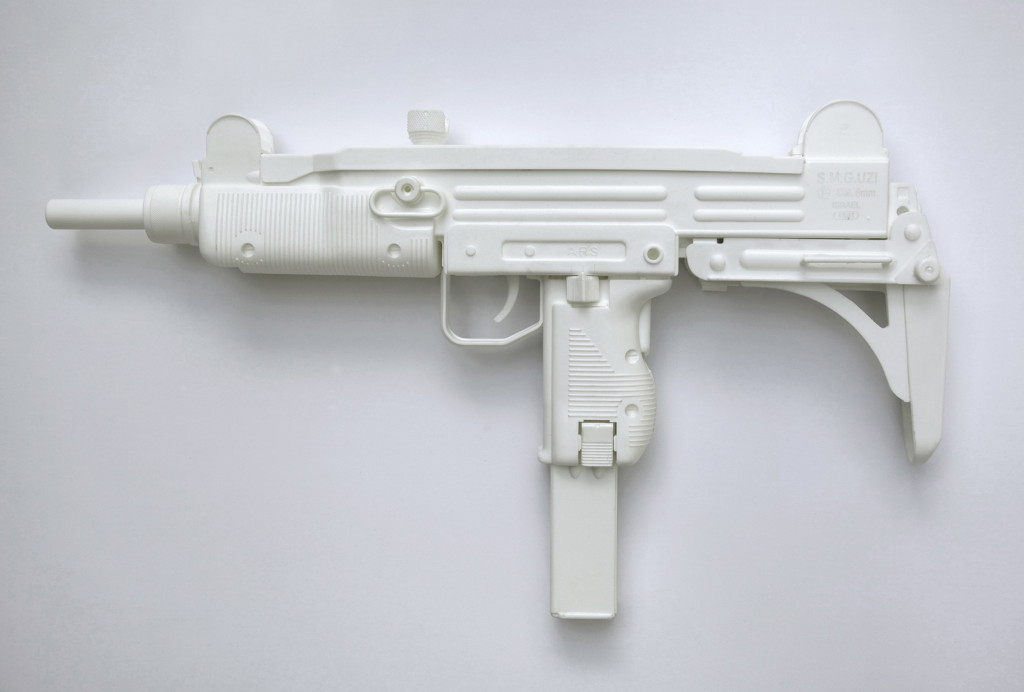 1. Joanna Rajkowsak, Uzi submachine gun, 2014