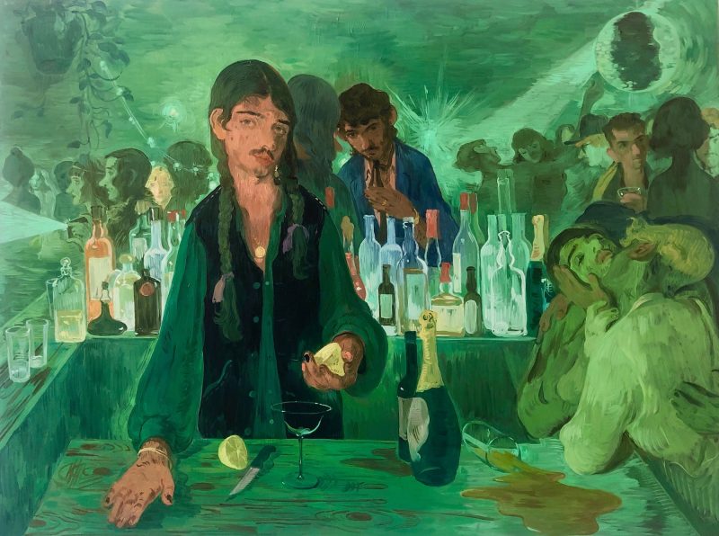 Salman Toor painting featured in Someone Like You at The Courtauld