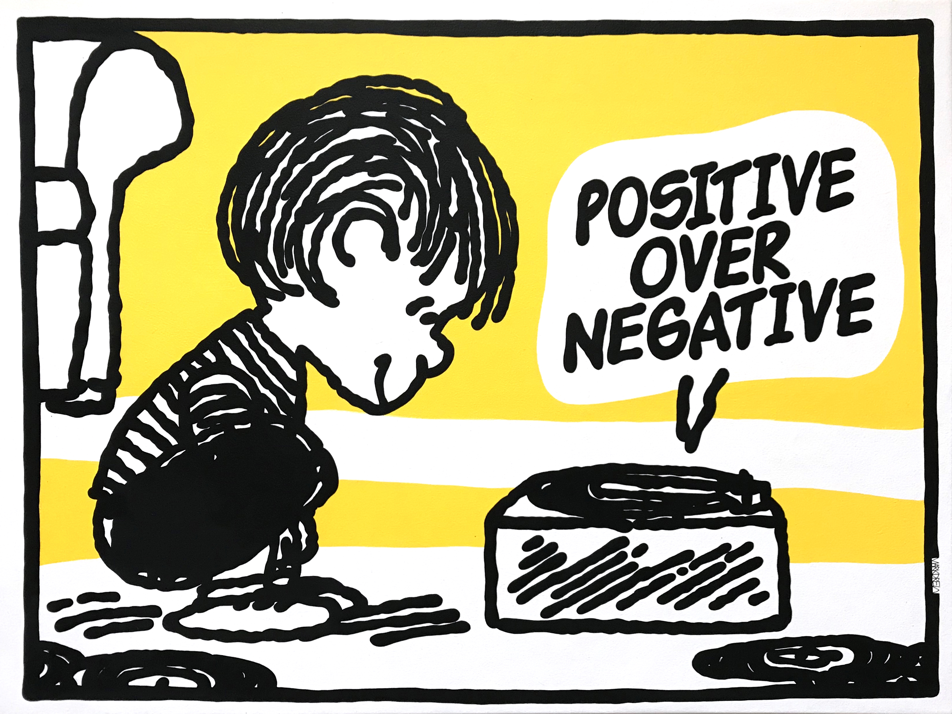 Mark Drew, Positive Over Negative [CL Smooth], Courtesy of the artist.