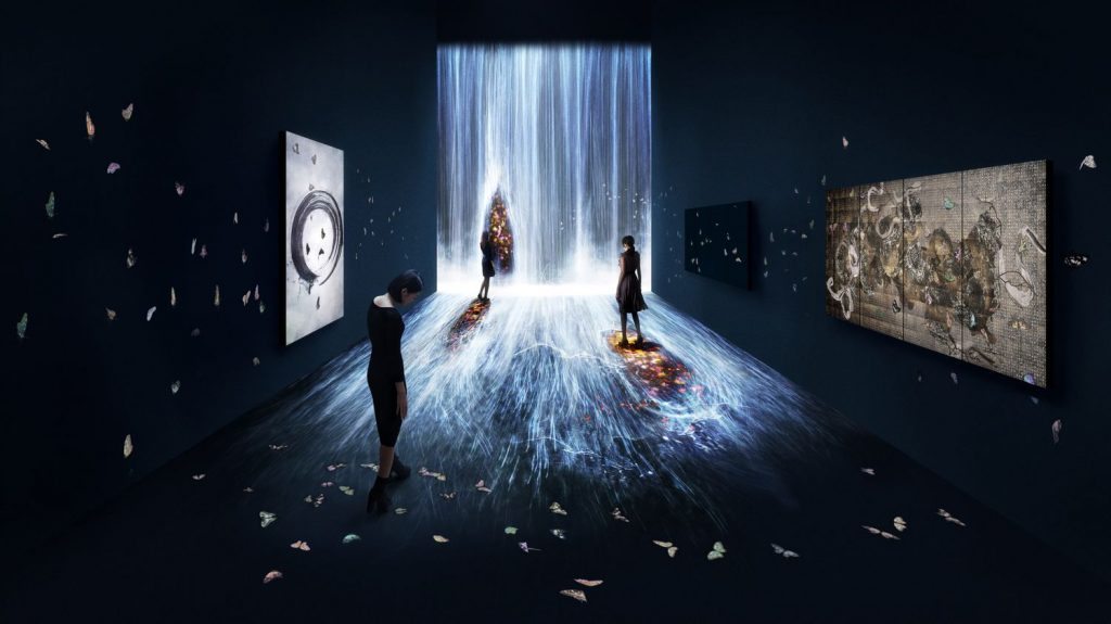 teamLab transcending boundries at PACE London