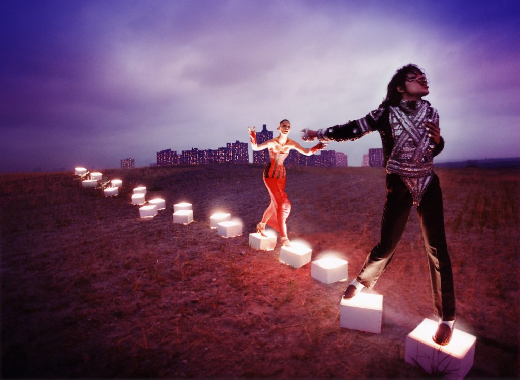 Michael Jackson An illuminating Path, 1998 by David LaChapelle. Courtesy of the artist. © David LaChapelle FAD Magazine 