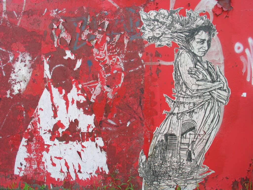 “Amanda,” Brooklyn, 2002. Photo by Caledonia Curry / Swoon. Photo courtesy of Swoon