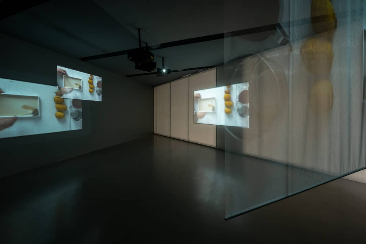 Hu-XiaoYuan, Path in the Sand, Centre Pompidou × West Bund Museum Project exhibition view West-Bund Museum, photo: Alessandro Wang