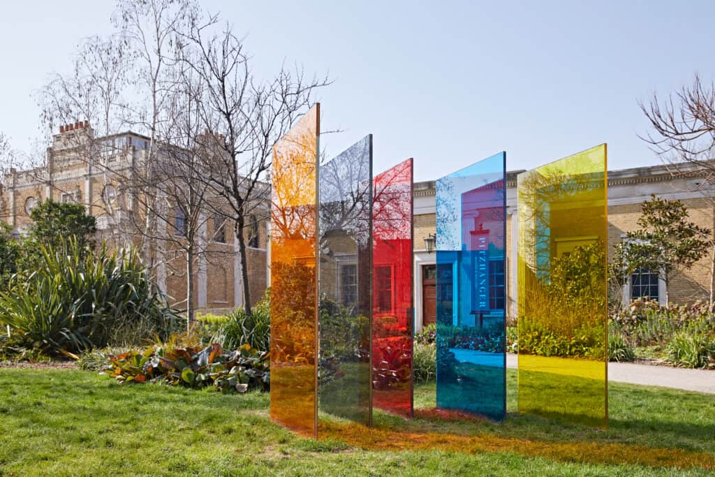 Installation view of 'Rana Begum - Dappled Light' at Pitzhanger Manor & Gallery, ? Andy Stagg