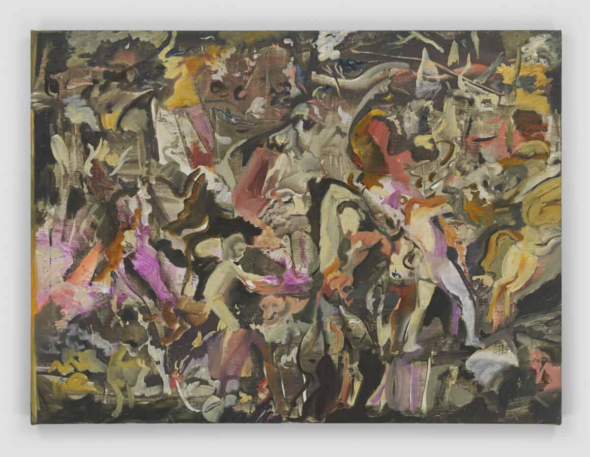 Cecily Brown A Hunting Scene , 2020