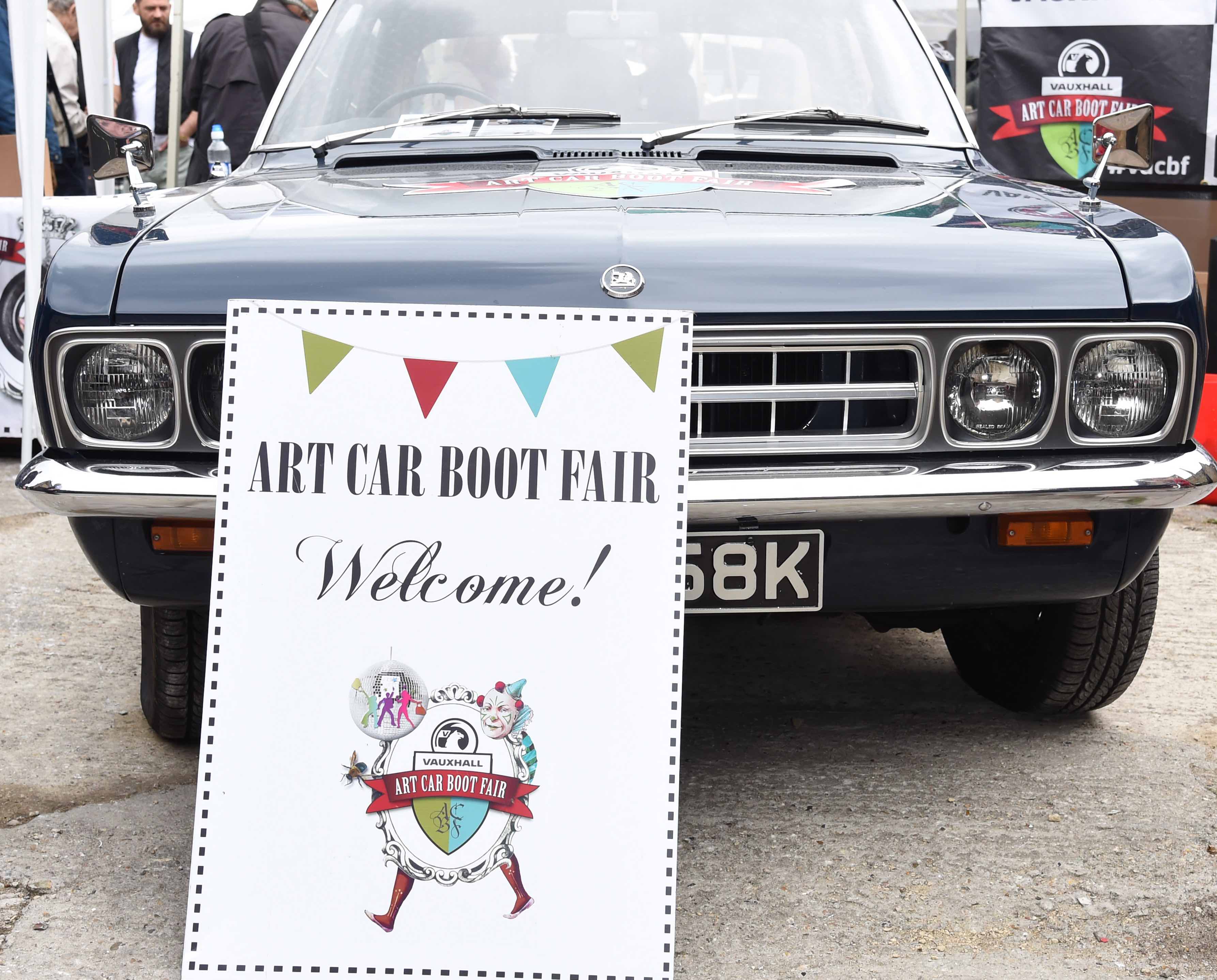 Vauxhall Art Car Boot Fair 2015 on Sunday 14th June 2015 