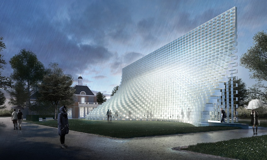  Serpentine pavilion.