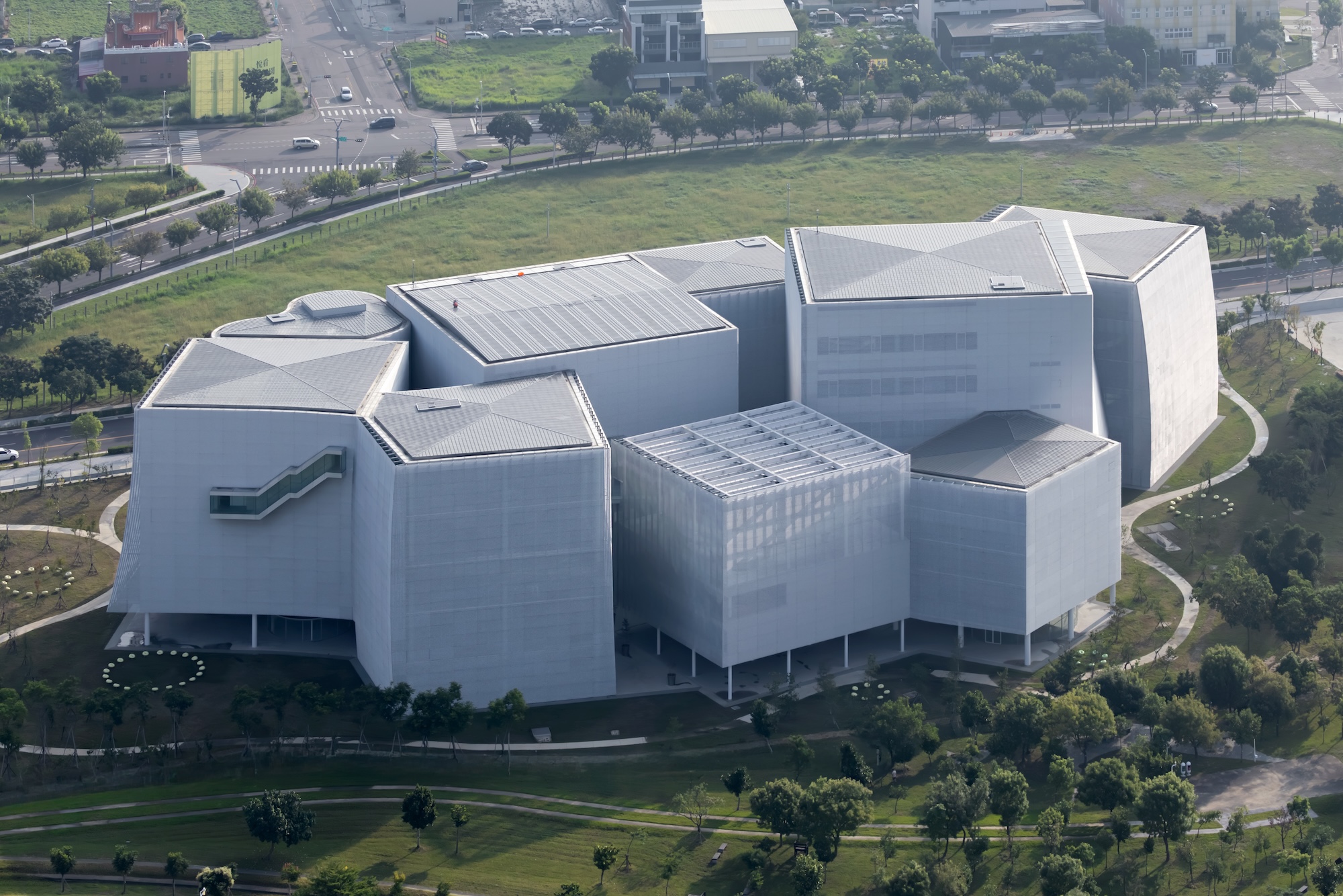 Taiwan’s Groundbreaking New Cultural Landmark, Taichung Green Museumbrary opens, with Major Exhibition with over 70 Artists from 20 Nations.