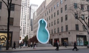 Elmgreen and Dragset’s rendering of Van Gogh’s Ear. Photograph: Courtesy the artists and Public Art Fund, NY