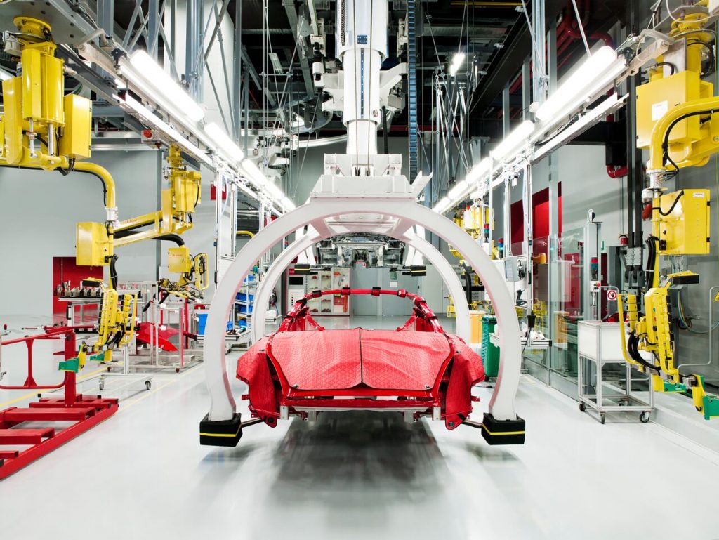 Present Day Manufacturing of the Ferrari California car FAD Magazine 