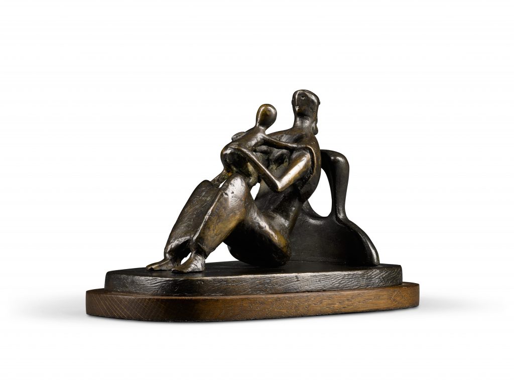 Sothebys Henry Moore, Maquette for Mother and Child Arms, 1956 FAD Magazine