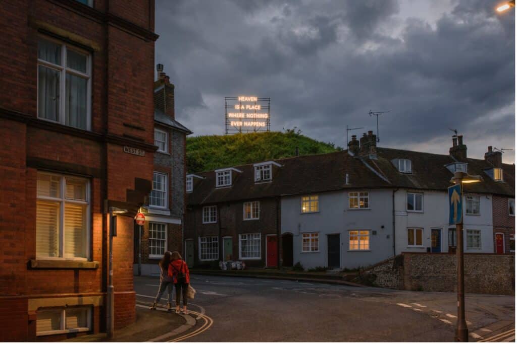 Turner Prize shortlisted artist Nathan Coley creates UK's Largest outdoor exhibition