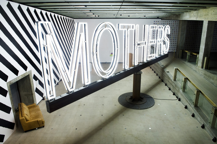  Work no. 1092,2011, Martin Creed, What's the Point of it, Hayward Gallery, 2014 Installation view, photo Linda Nylind