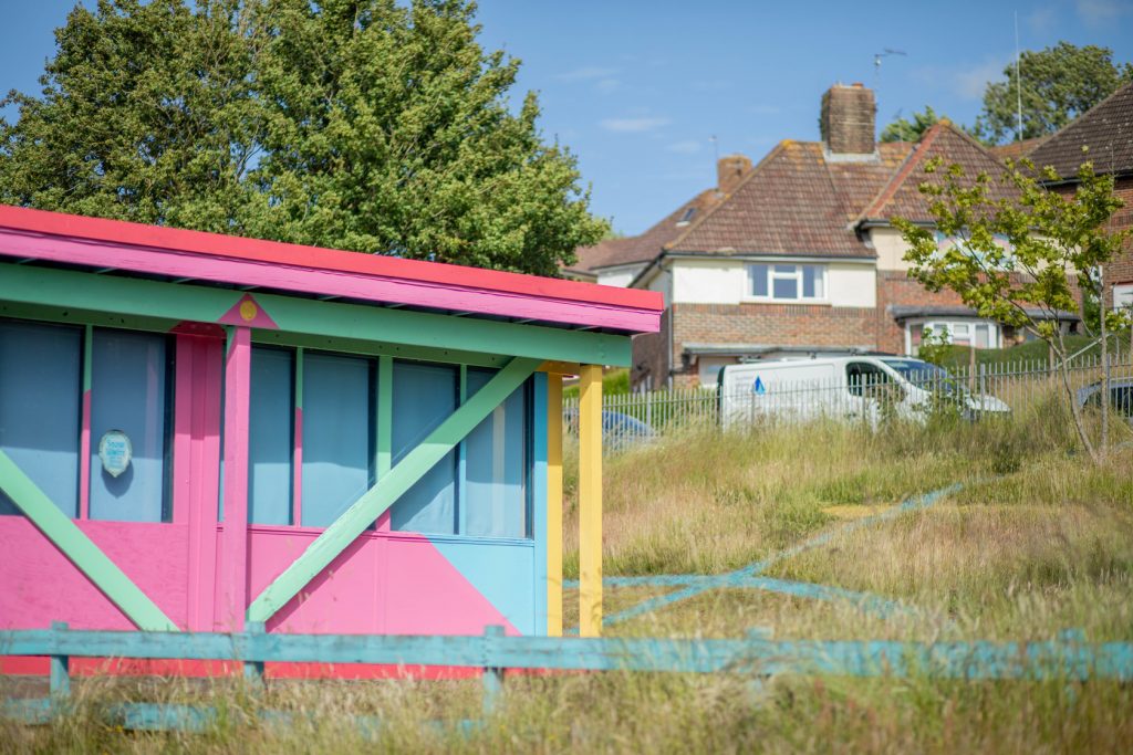 A Simple Act of Wonder - by Walter & Zoniel spreads colourful, rainbow works throughout Brighton FAD magazine 