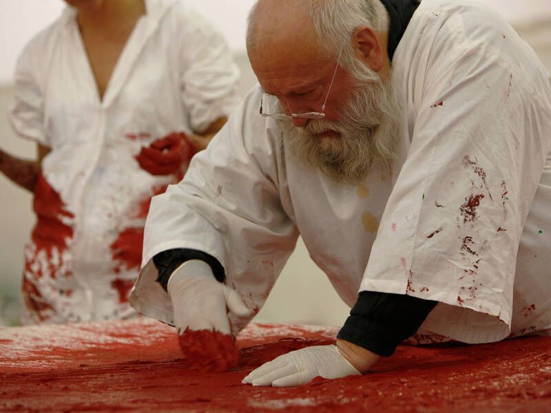 New Hermann Nitsch exhibition FAD magazine