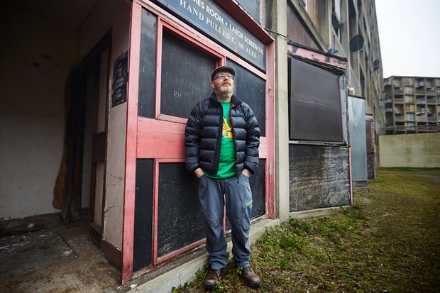 Heidegger writes about being physically engaged without any intellectual awareness of what you’re doing’ … experimental musician and artist Mark Fell. Photograph: Christopher Thomond for the Guardian