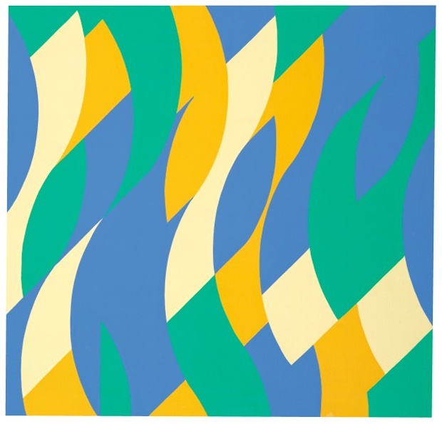 Reve, 1999 © 2015 Bridget Riley. All rights reserved, courtesy Karsten Schubert, London Please credit Bridget Riley 2015, courtesy Karsten Schubert, London Press image sent from janettescottartspr@gmail.com