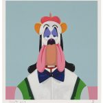 GEORGE CONDO (B. 1957) Droopy Dog Abstraction signed, dated and numbered 'Condo 2017 7/75' in pencil screenprint in colors, on Coventry Rag paper Image: 15 x 14 in. (38.1 x 35.6 cm.) Sheet: 18 x 16 in. (45.7 x 40.6 cm.) Executed in 2017. This is number 7 from the edition of 75. Published by Art + Culture, Brooklyn. FAD magazine