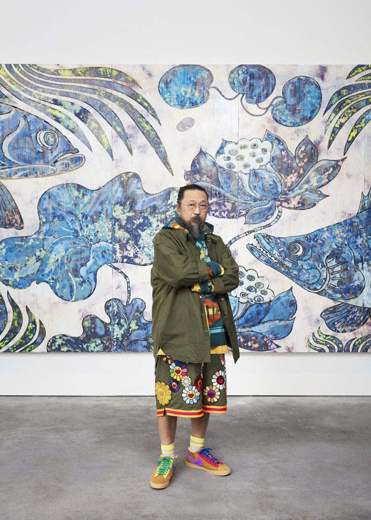 portrait of Takashi Murakami as: Photo: Claire Dorn. Courtesy Gagosian.FAD magazine 