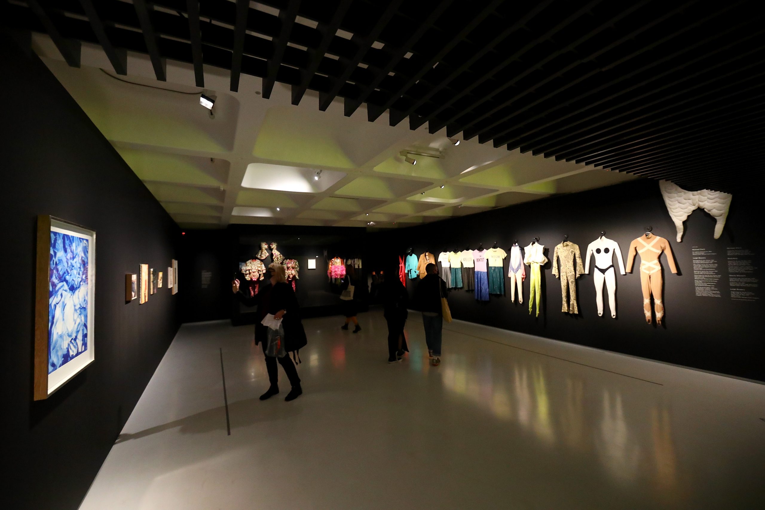 Michael Clark: Cosmic Dancer Installation View Barbican Art Gallery