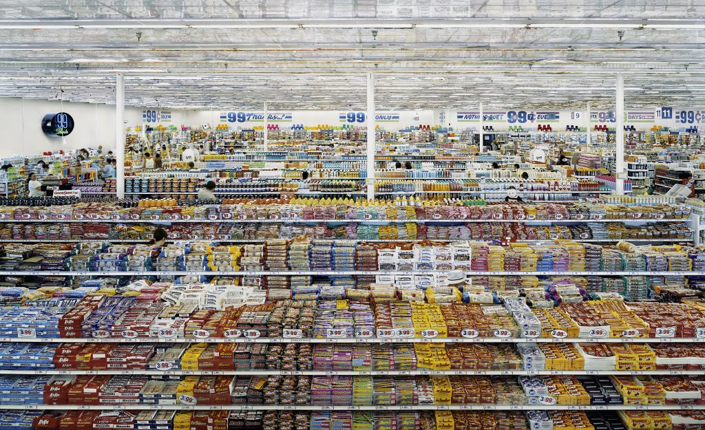 99 Cent (1999, remastered 2009) © Andrea Gursky FAD Magazuine