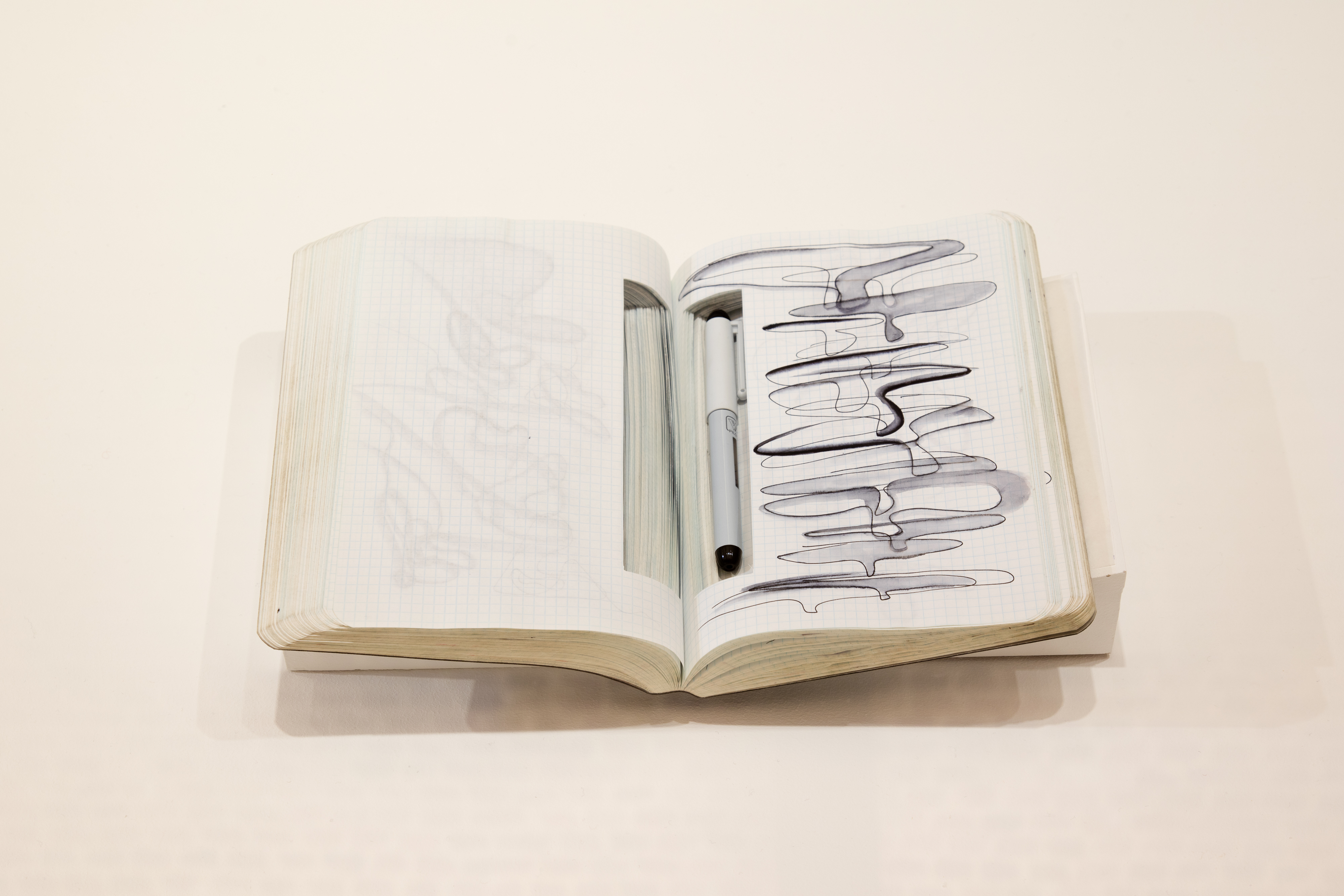 A Zaha Hadid notebook © Zaha Hadid Foundation ©Luke Hayes