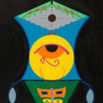 Abdias-Nascimento-Afro-Standard-Acrylic-on-Canvas-84-x-54cm-Rio-de-Janeiro-1993.-Collection-Abdias-Nascimento_Black-Art-Museum_IPEAFRO-Collection.-Photo-Miguel-Pacheco-e-Chaves-RCS-Arte-Digital-