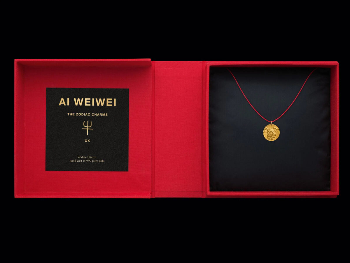 Ai Weiwei collaborates with TASCHEN on fine art jewelry collection.
