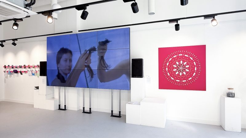 Installation view of Aleksandra Karpowicz’s Remember What You Forgot at Felstead Art