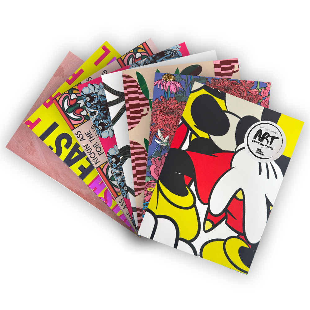 BUY Big Issue designer wrapping paper from 8 leading artists for Christmas now.