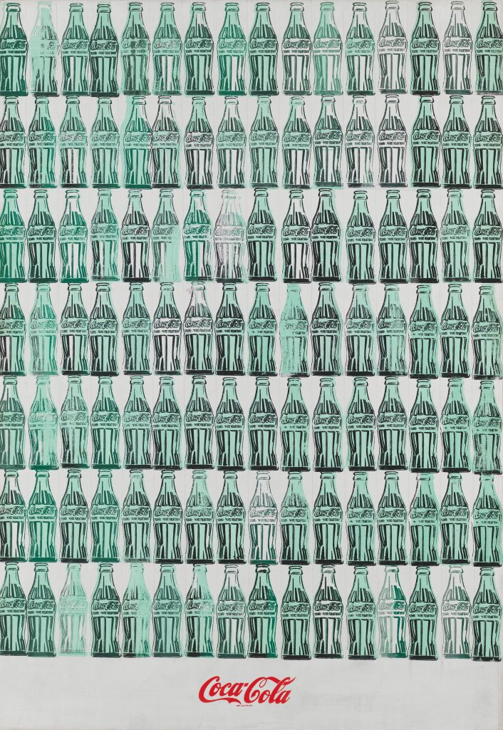 Warhol Green Coca Cola Bottles FAD MAGAZINE