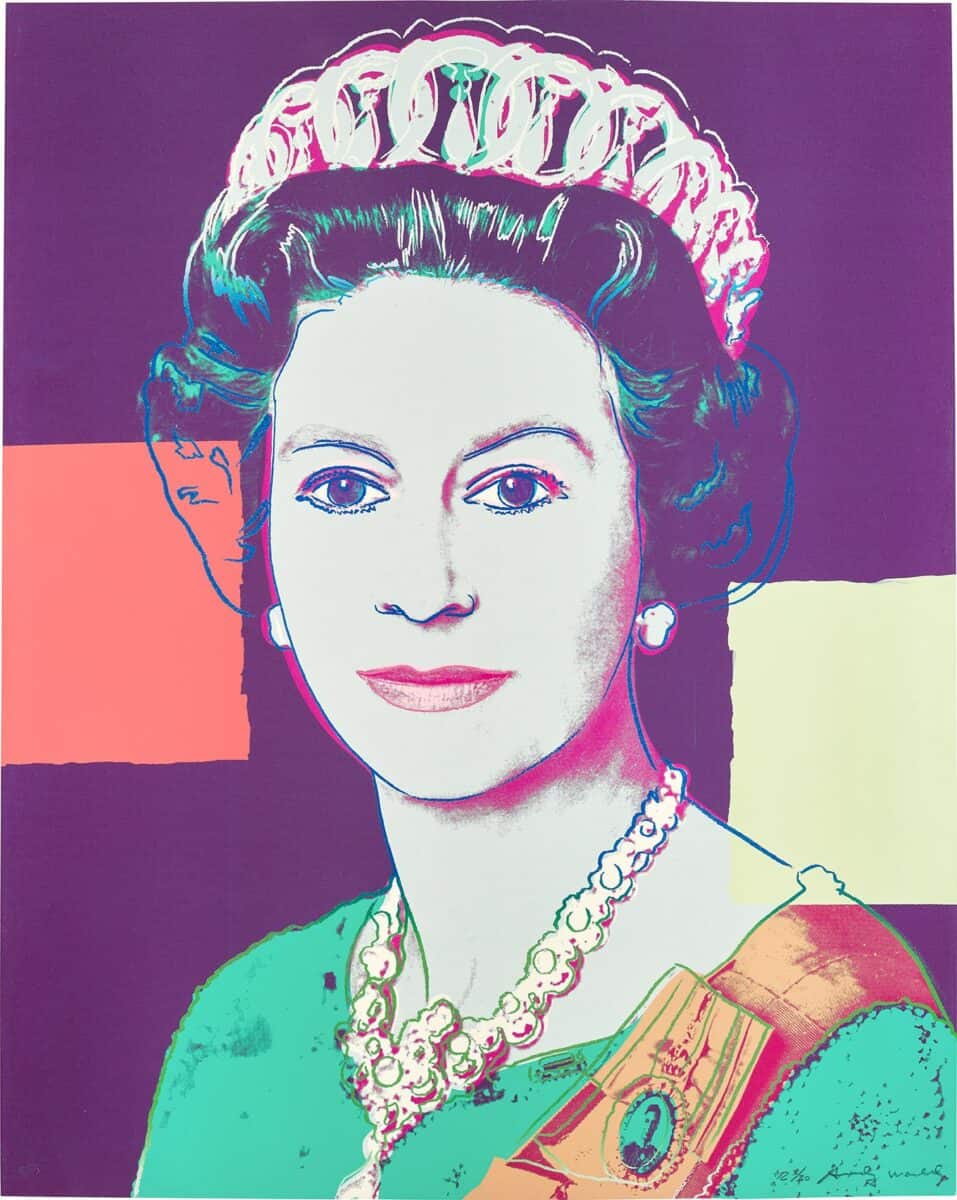 Andy WarholQueen Elizabeth II 