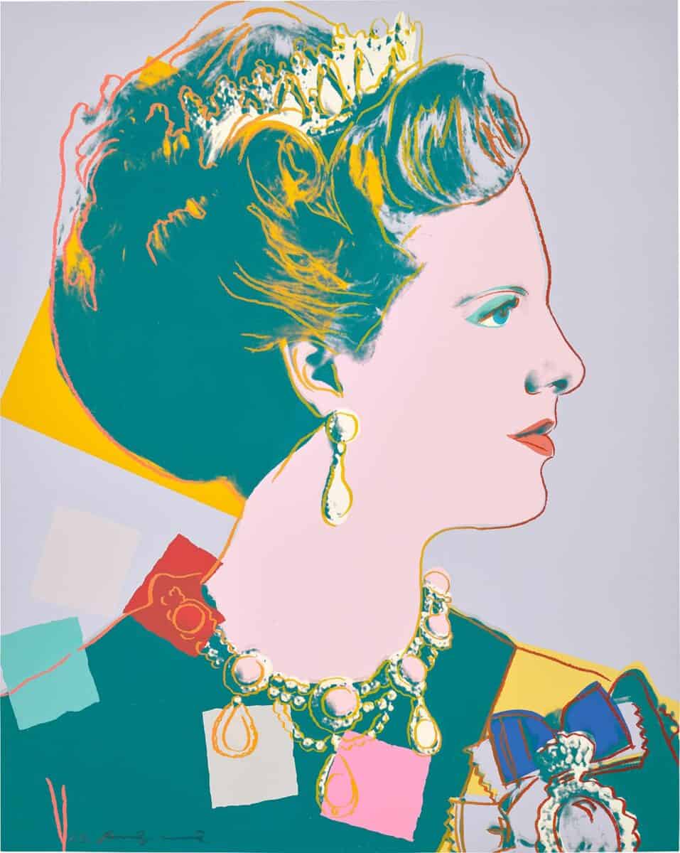 Andy WarholQueen Margrethe II