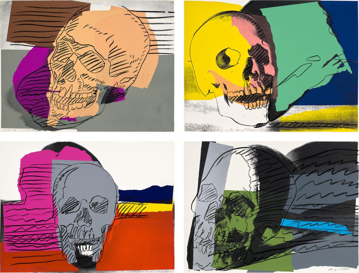 Skulls Andy Warhol 