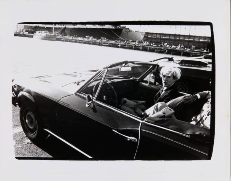 Andy-Warhol-in-Convertible-c.1985
