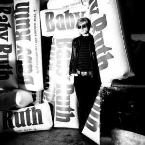 Billy Name Andy Warhol With Giant Baby Ruth Bars, 1966 Later Silkscreen Print 63 x 48 cm