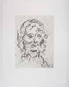 Frank Auerbach Jake, 2006 Etching and aquatint with engraving. Edition of 40 63 x 50cm FAD magazine