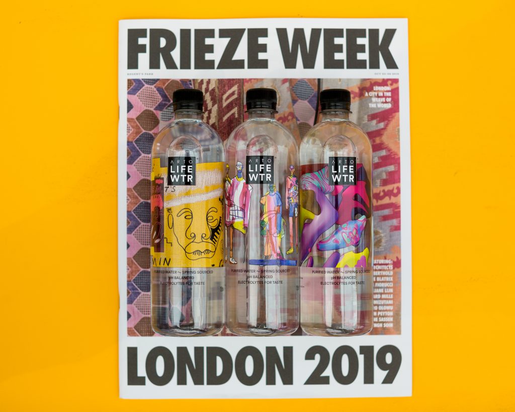 Arto LIFEWTR x Frieze London: 2019 FAD magazine