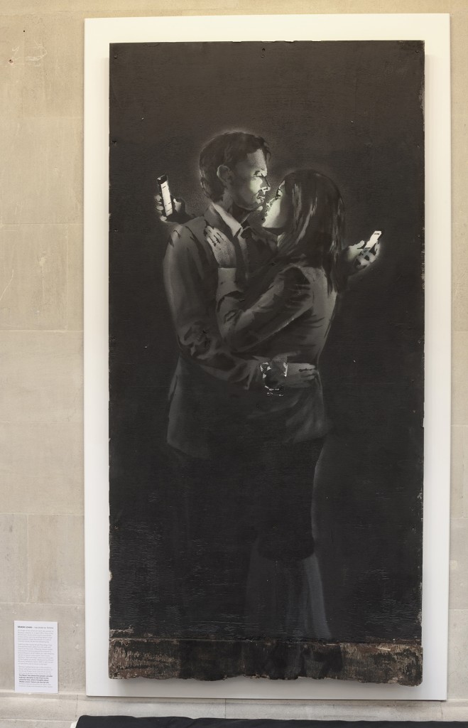 Banksy FULL SHOT 2014- chris bahn