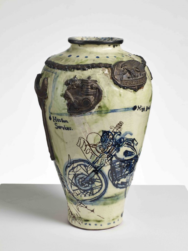 Grayson Perry Biker Pot , 1992, Collection of the artist FAD MAGAZINE