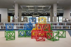 Rasheed Araeen, Zero to Infinity at The Library at Willesden Green Part of the Brent Biennial, Brent 2020, London Borough of Culture Photo © Thierry Bal