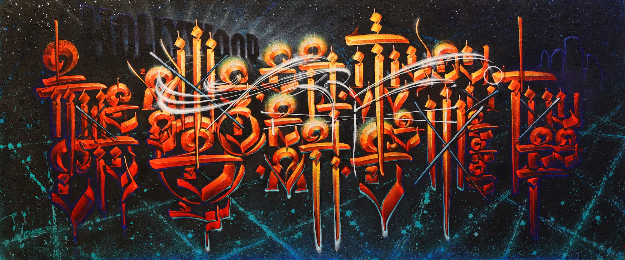 CHAZ BOJÓRQUEZ 'IF THE CITY WAS A BODY, GRAFFITI TELLS YOU, 2023