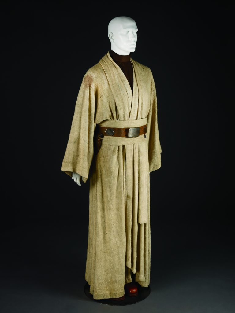 Costume for Obi-Wan Kenobi, played by Alec Guinness (1914-2000) in the 1977 film Star Wars: Episode IV - A New Hope John Mollo USA, 1977 COURTESY OF LUCASFILM LTD