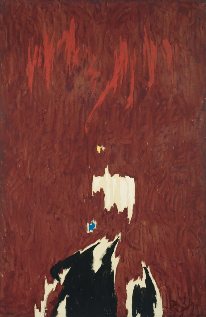 CLYFFORD STILL PH 407 1904-1980 signed and dated "Clyfford 1964" l