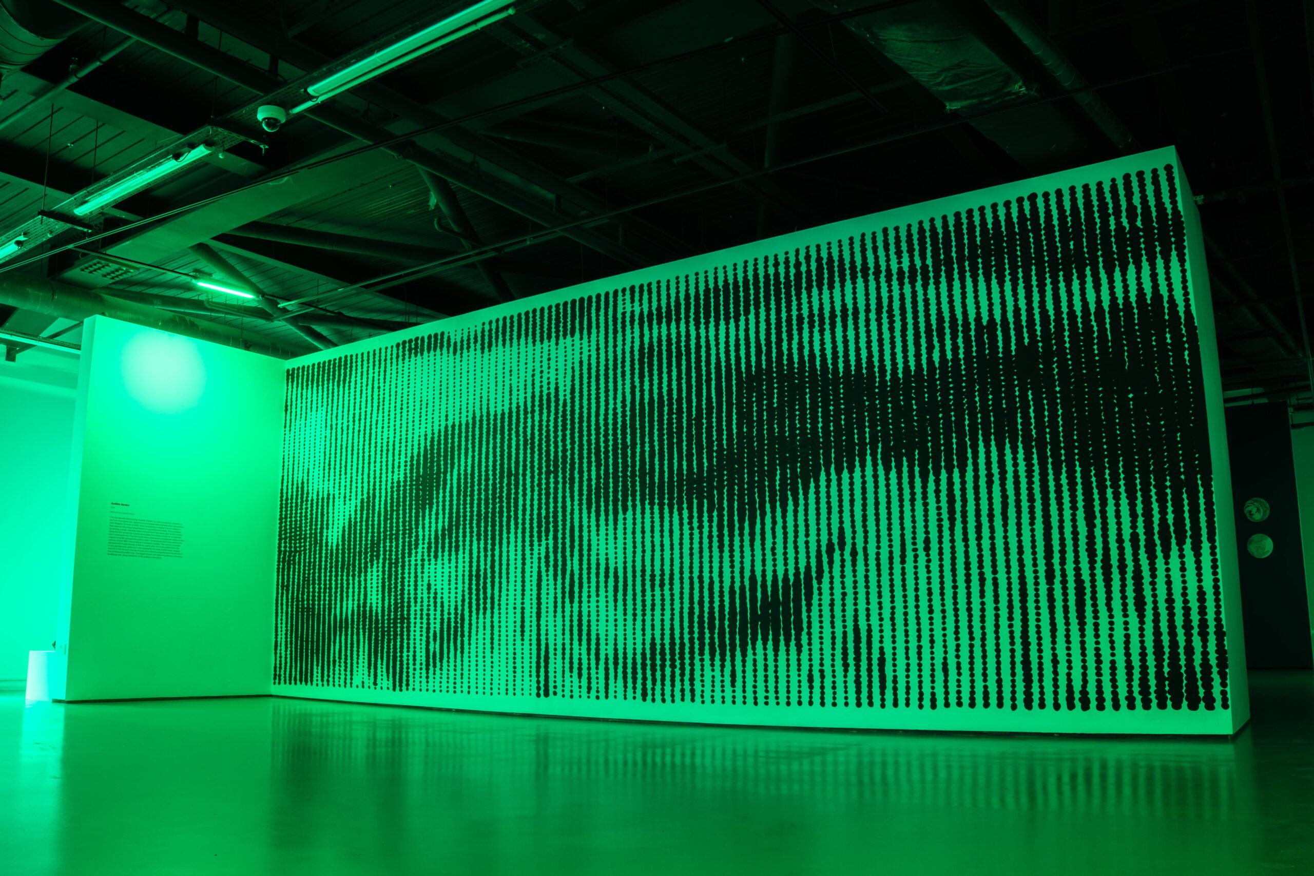 Audible Garden, a ground-breaking solo exhibition by artist